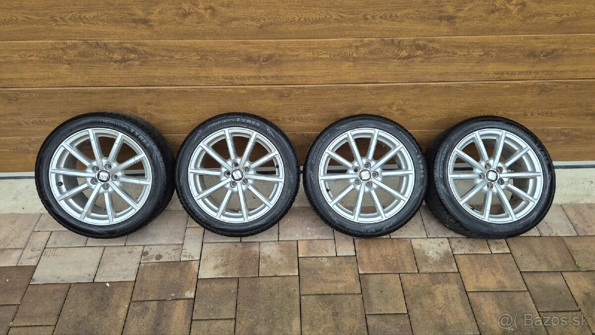 Predám originál elektróny AUDI 5x100 R17