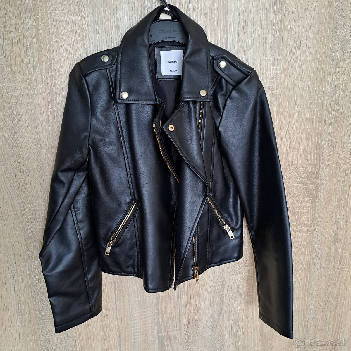 Koženková bunda 146