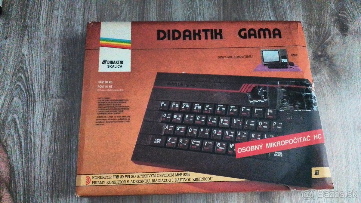 Prodám obal na počítač Didaktik Gama