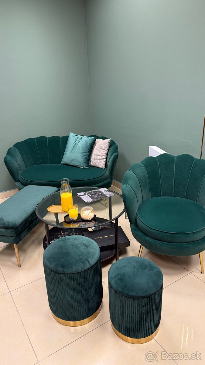 štýlový set sedačiek