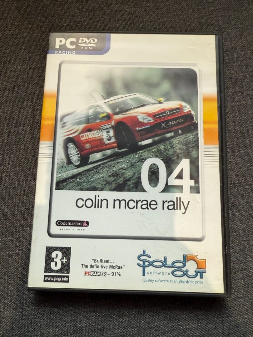 PC hra: Colin McRae Rally 04 (DVD-ROM)