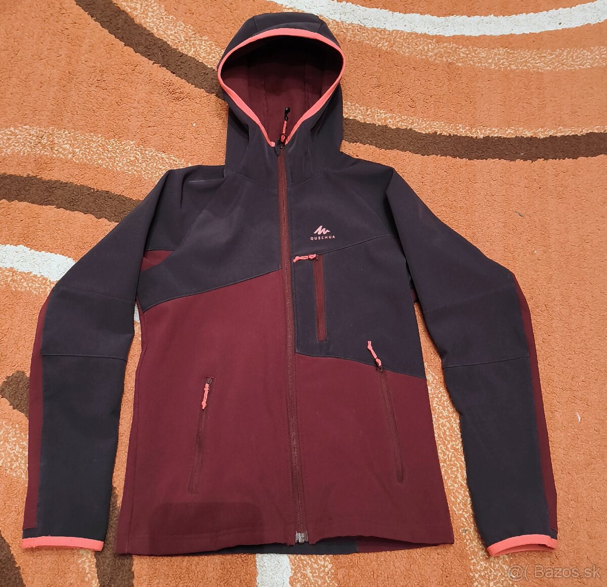 Softshellová bunda Quechua veľ. 131-140 cm