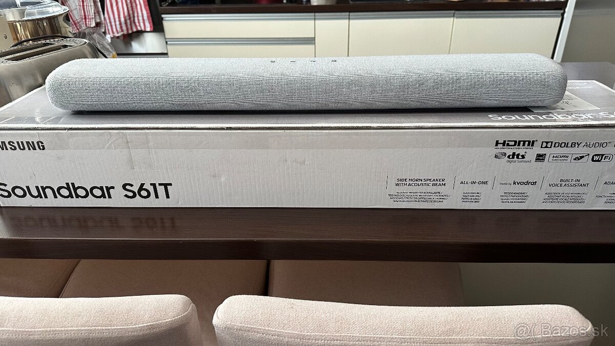 Predám soundbar Samsung HW S61T + zadné bezdrôtové satelity