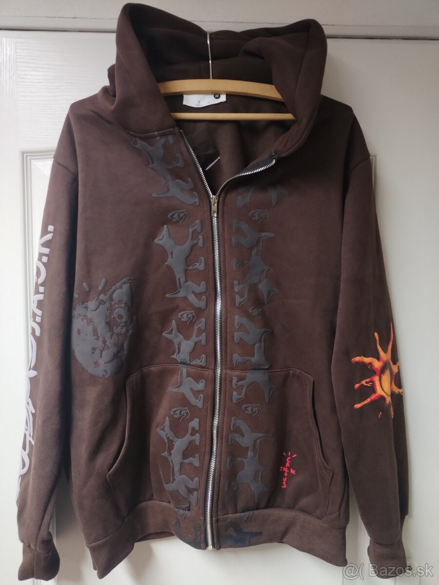 Travis Scott Reverse Dog Zip Up Hoodie