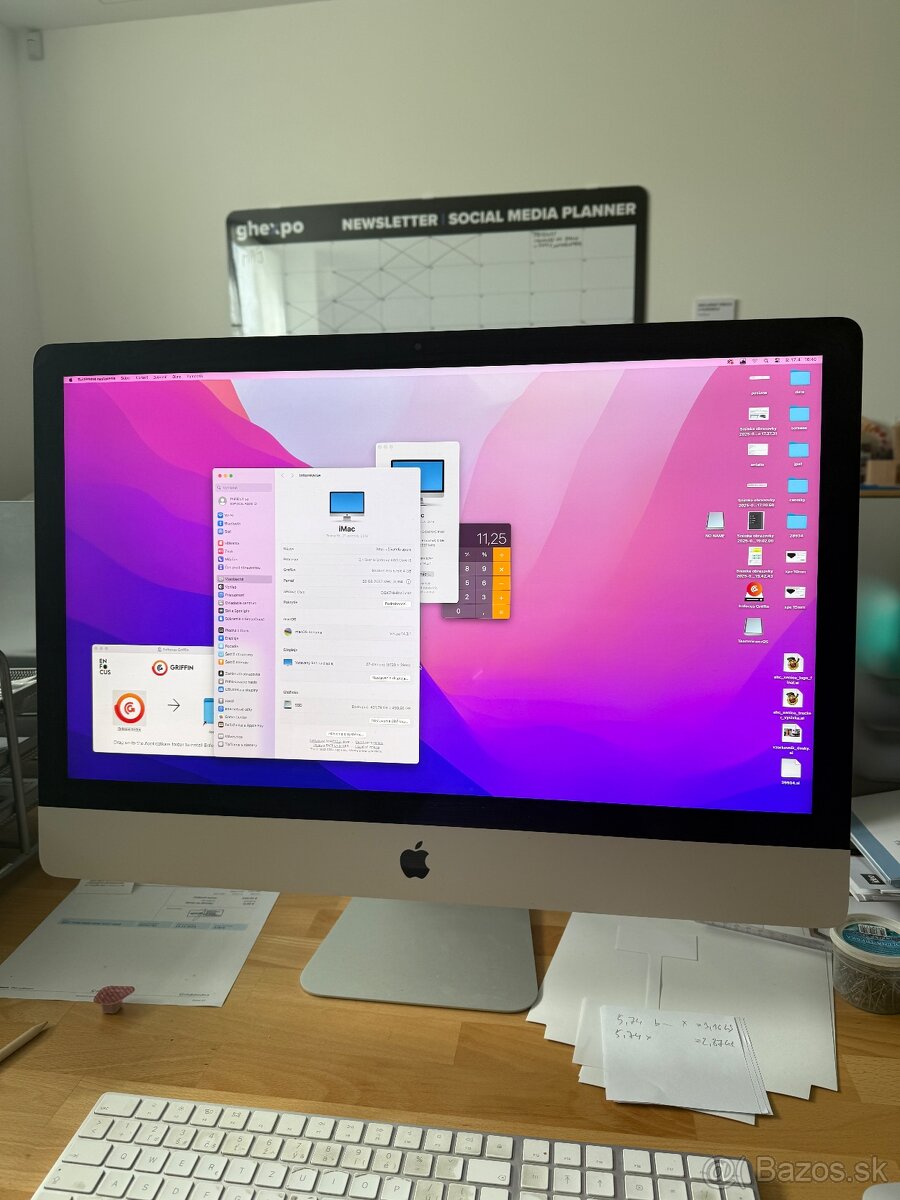 Predám 27” retina iMac 2019