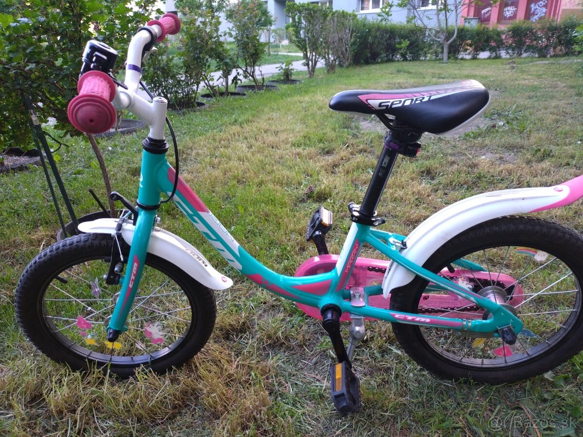 predam detsky bicykel - 16 palcove kolesa