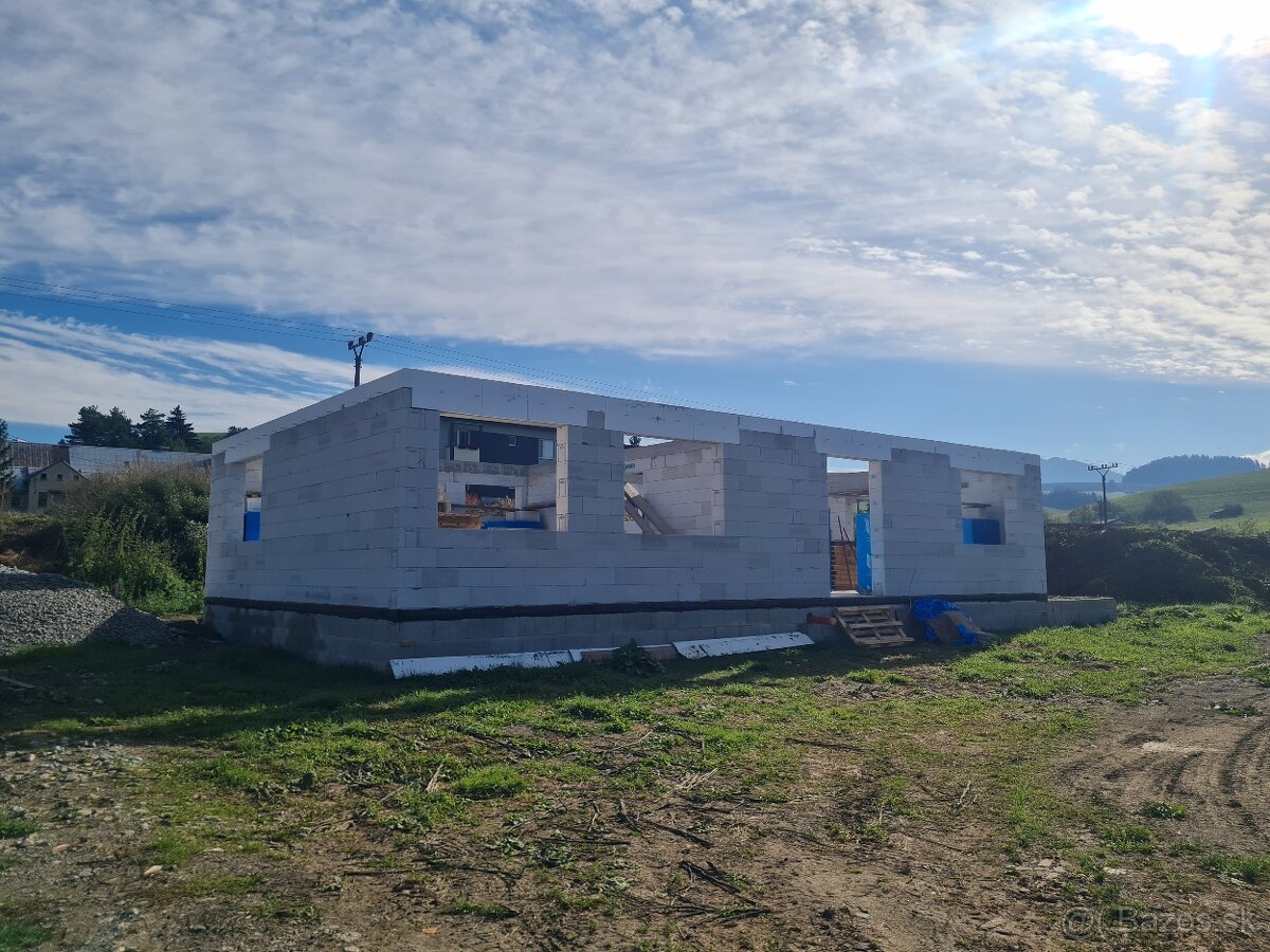 Novostavba rodinného domu v Turčianskom Jasene