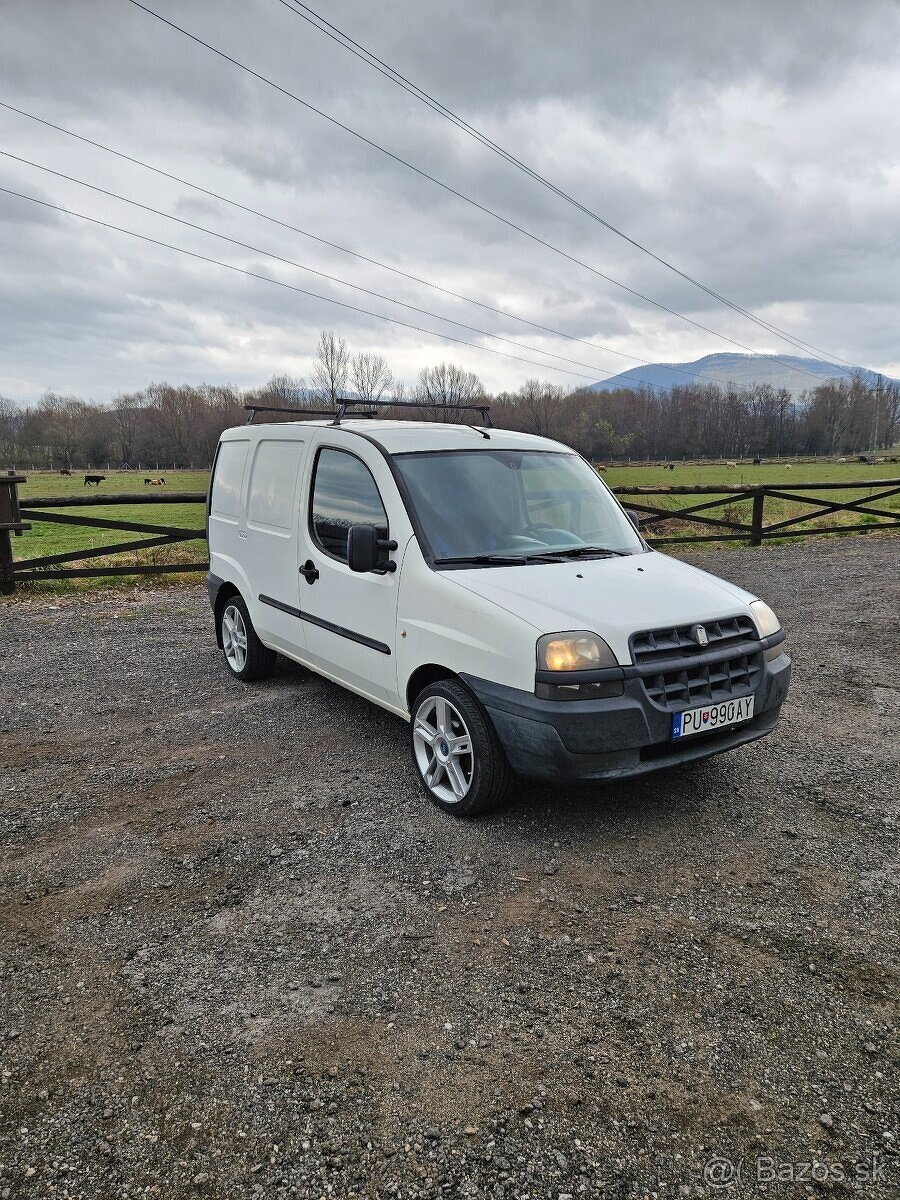 Fiat doblo Cargo 1.2 47kw 2003 260000 km Nová stk
