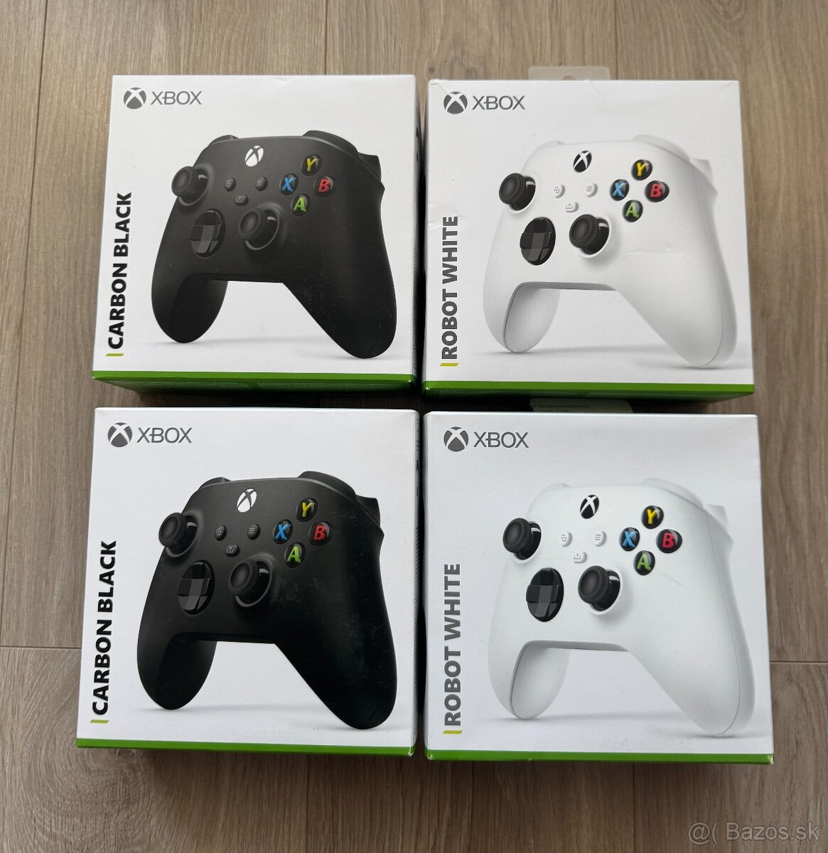 Originál bezdrôtové ovládače Xbox Black and White