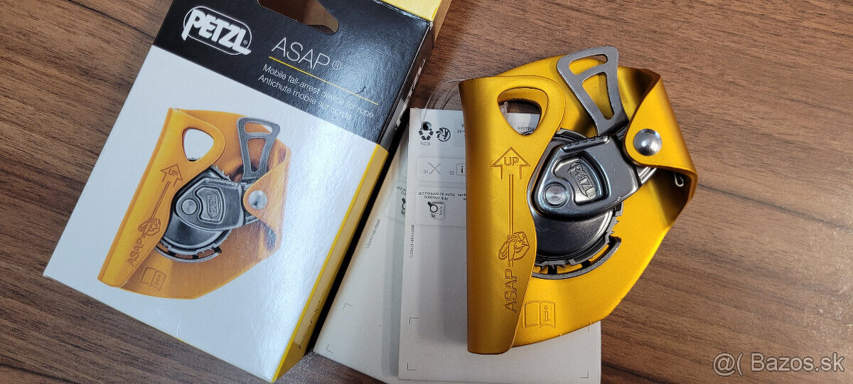 zachytávač pádov Petzl ASAP - nový