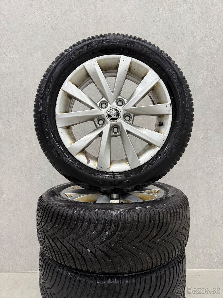 Original zimna sada 205/55 R16 5x112 Octavia Golf