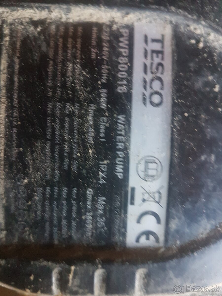 Predam cerpadlo tesco