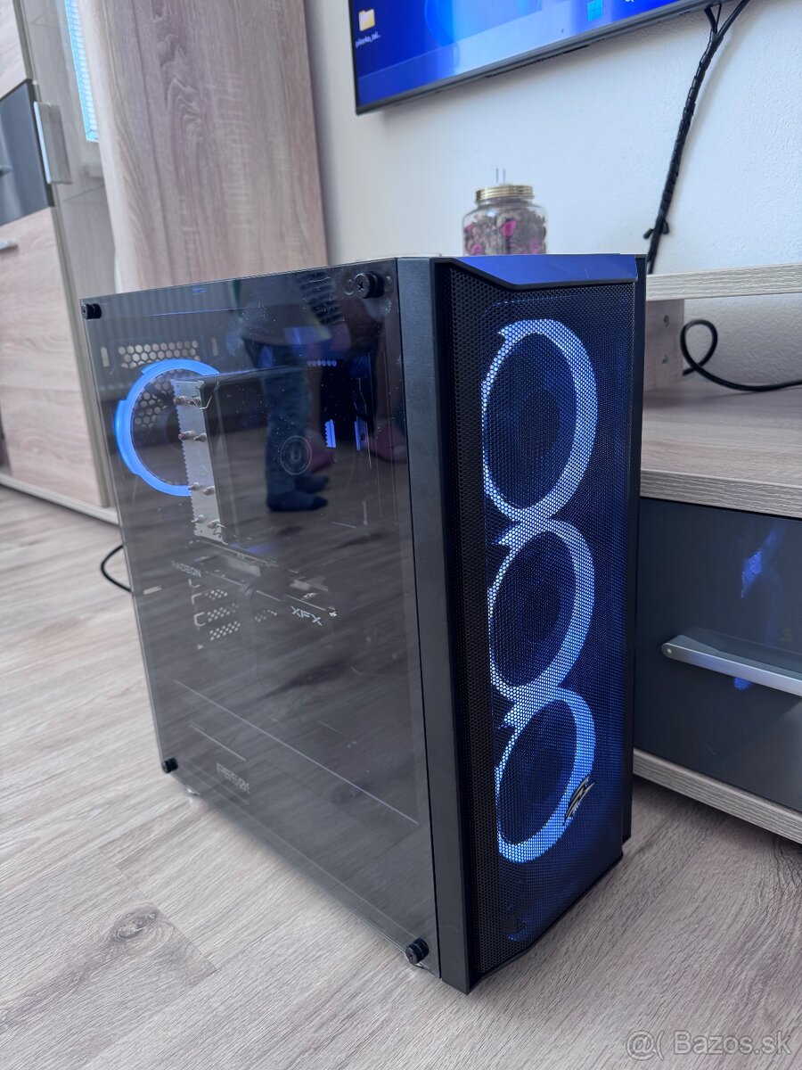 PREDANÉ R5 3600, RX6600 8GB, 16GB DDR4, 512GB NVMe, 1TB HDD