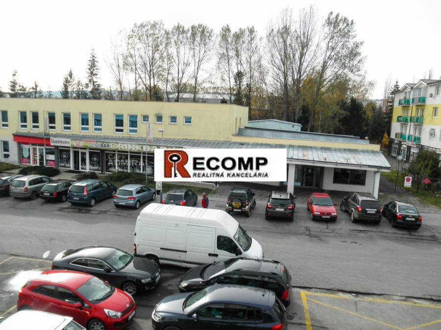 Priestory za OC Výkrik v Poprade na prenájom, 21-60 m2