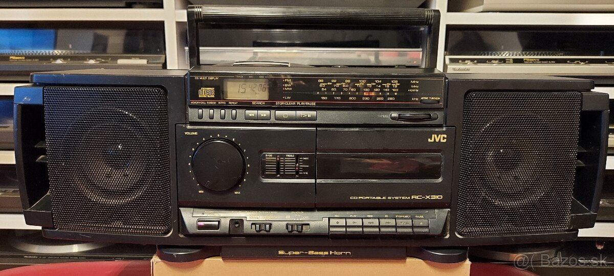 Predám boomboxy JVC