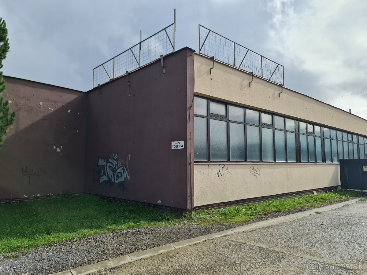 Prenájom skladových/výrobných priestorov – Poprad, Moyzesova