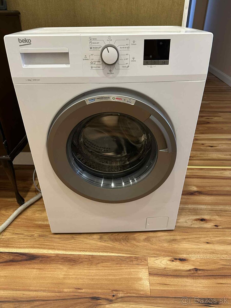 pračka Beko v záruke 6kg