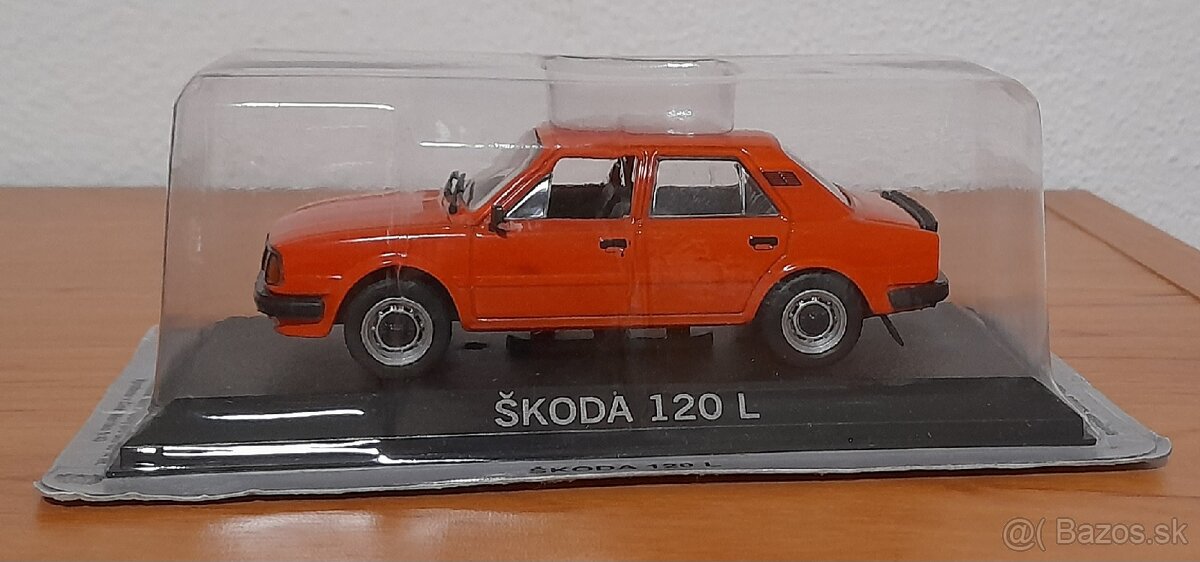 Retro autíčko Škoda 120 L