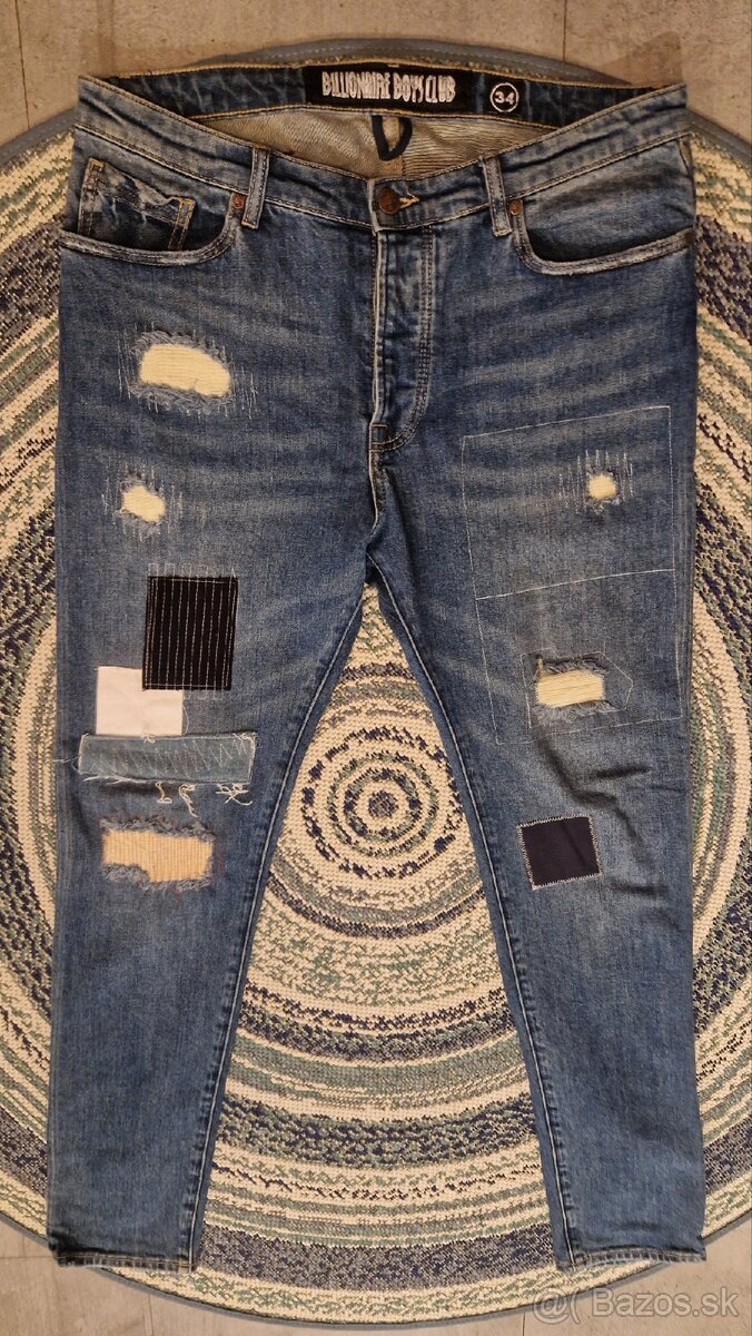 Billionaire Boys Club Patches Jeans 34