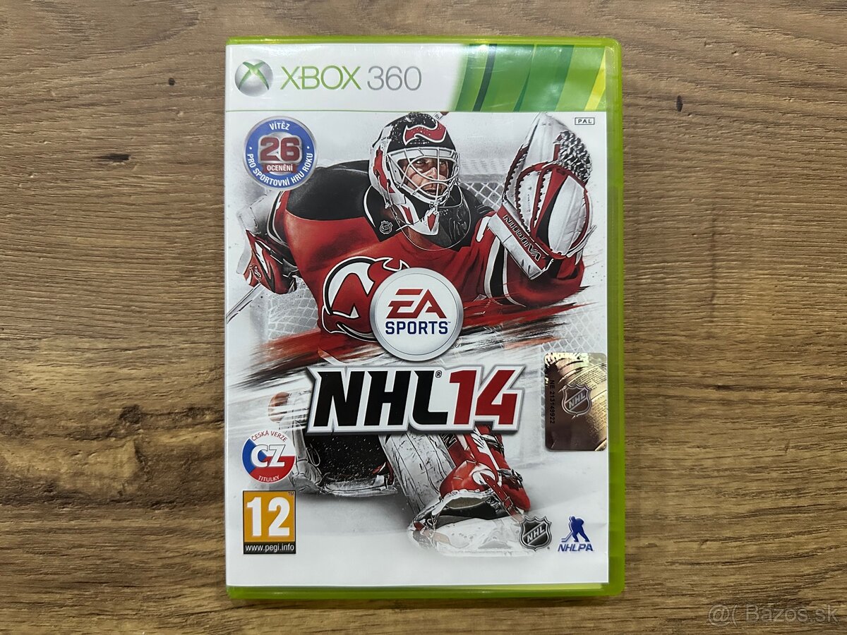 Hra XBOX 360 - NHL 14 CZ