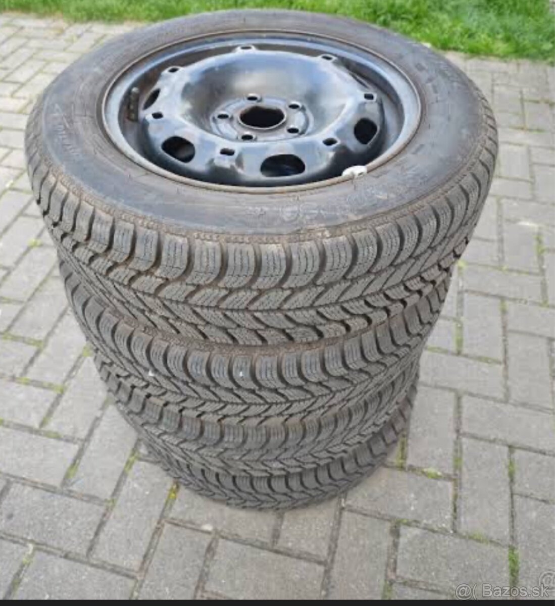Zimné pneu 165/70 R14 + disky 5x100 / ŠKODA FABIA/POLO/IBIZA