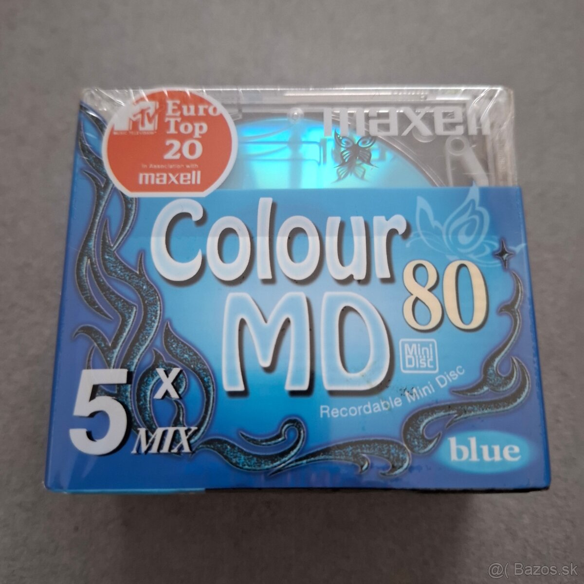 maxell MD80 Colour / 5ks (predaj iba ako celok)
