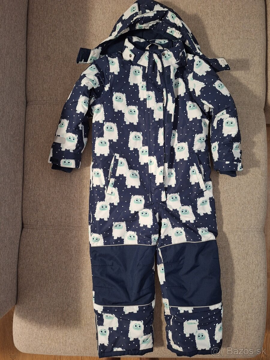 Detsky overal Tchibo 110/116, jedenkrat obleceny