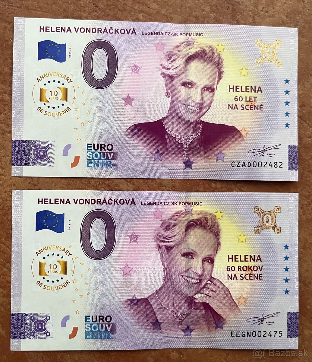 Predám 0 eurobankovky