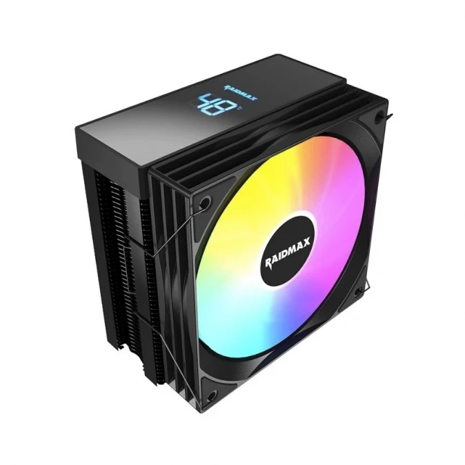 RAIDMAX AM1204B ARGB 120 mm Chladič CPU s displejom teploty