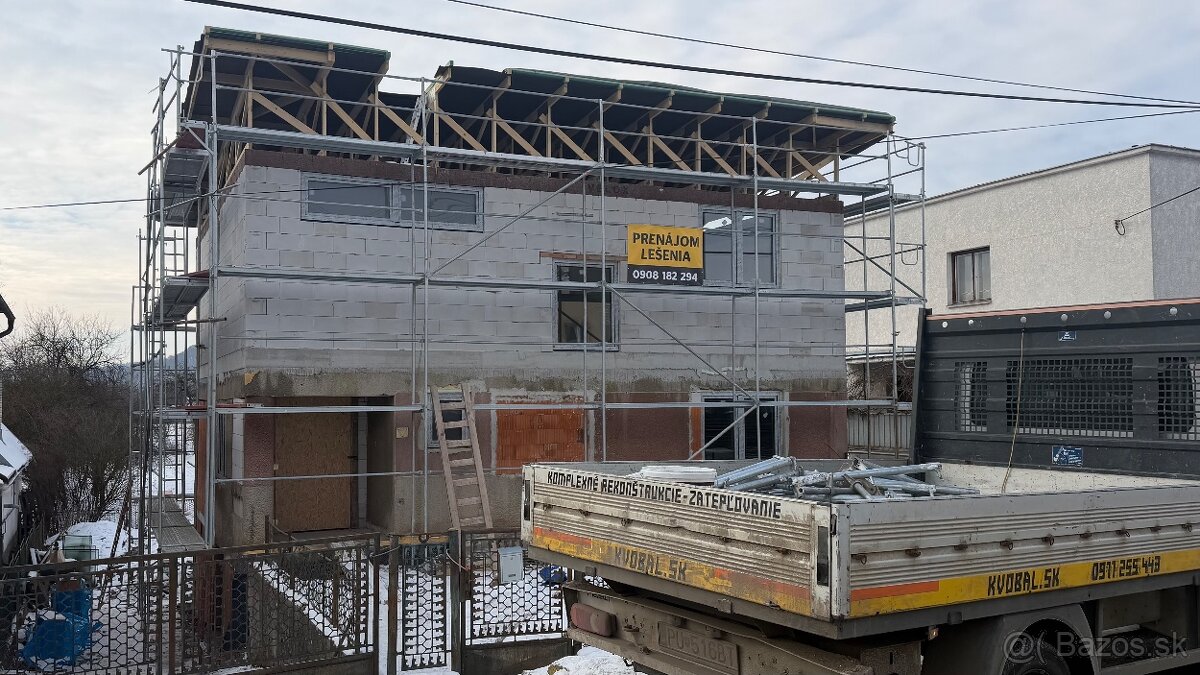 Hľadáme posily na zatepľovanie