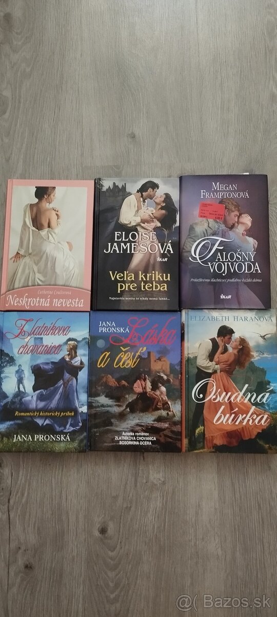 Predám rôzne knihy.