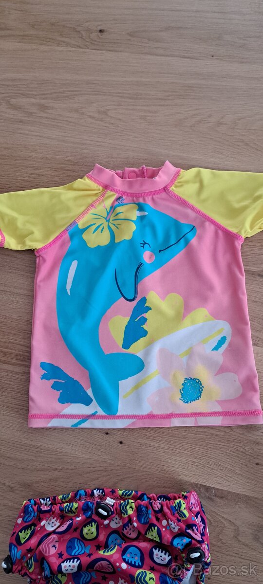 Dievčenské tričko a nohavičky, 74, 86