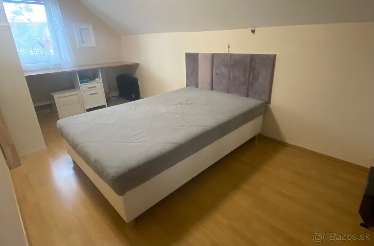 Postel 140x200 s uloznym priestorom