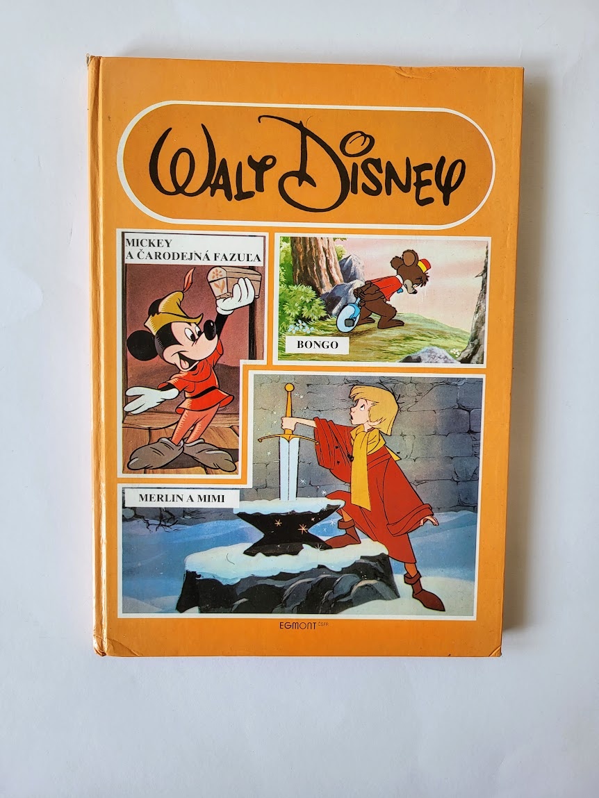 Walt Disney 3v1 - Mickey a čarodejná fazuľa, Bongo, Merlin a