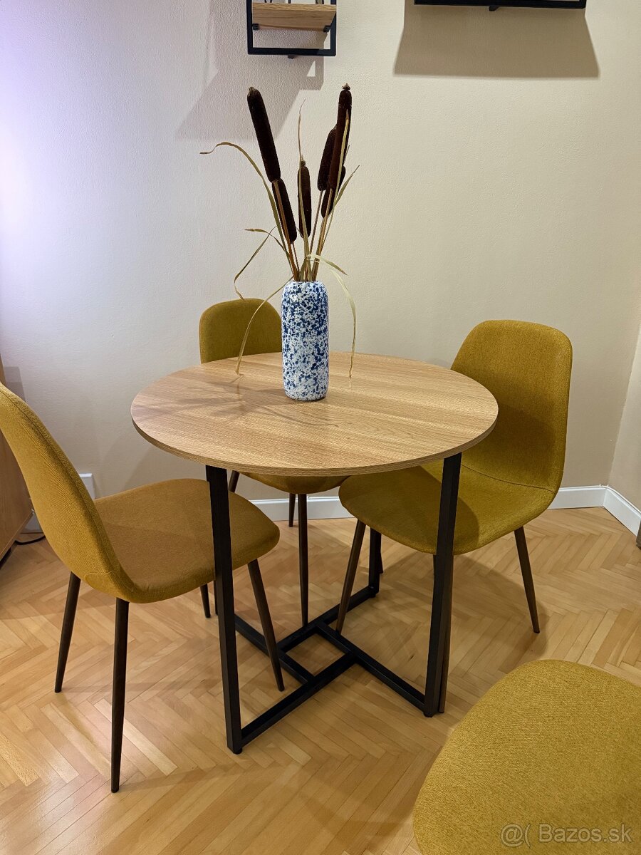 Jedálenský stôl okrúhly 80 cm