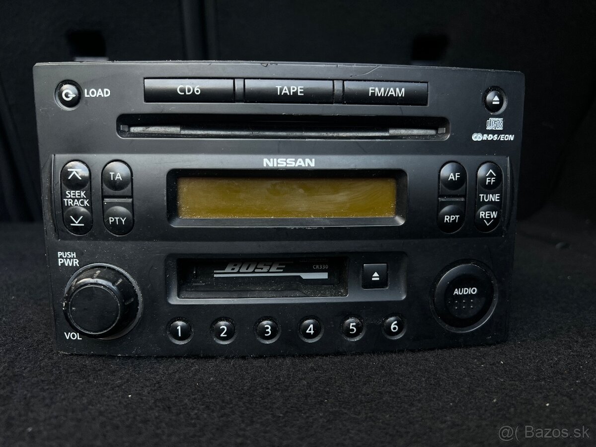 Predám originálne autorádio Nissan 350Z (BOSE)