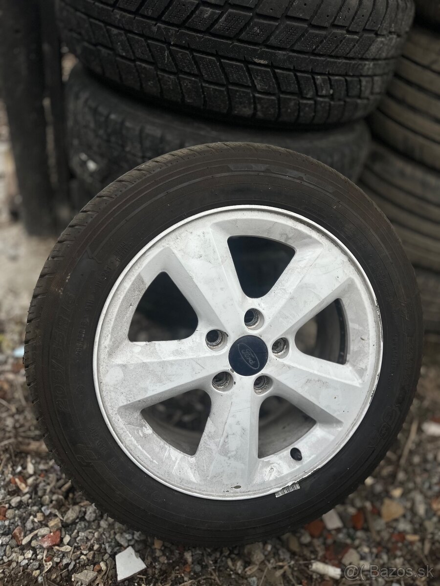 Predám originál ALU disky Ford 16” s novými pneumatikami
