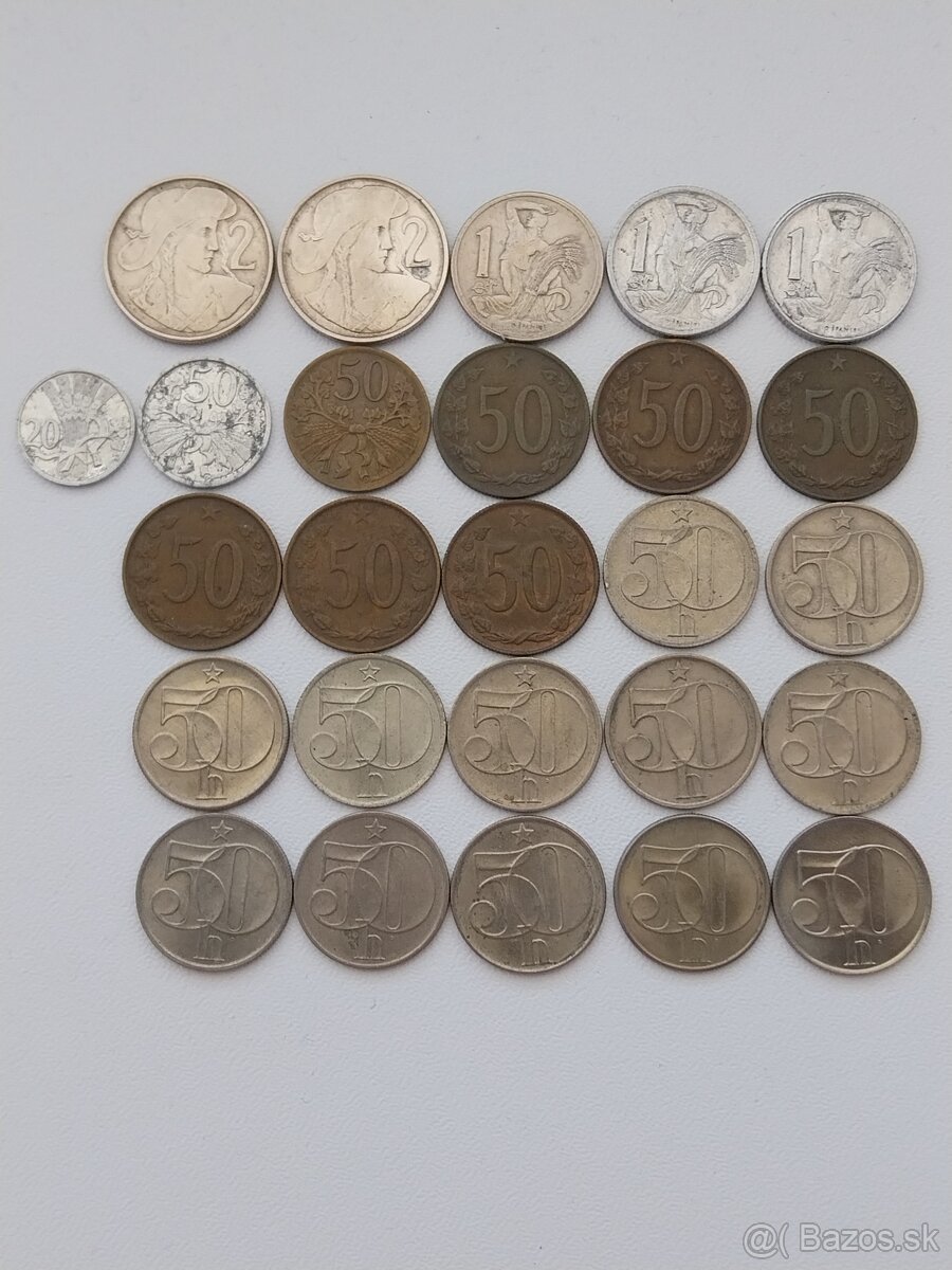 Mince Čsr po roku 1945