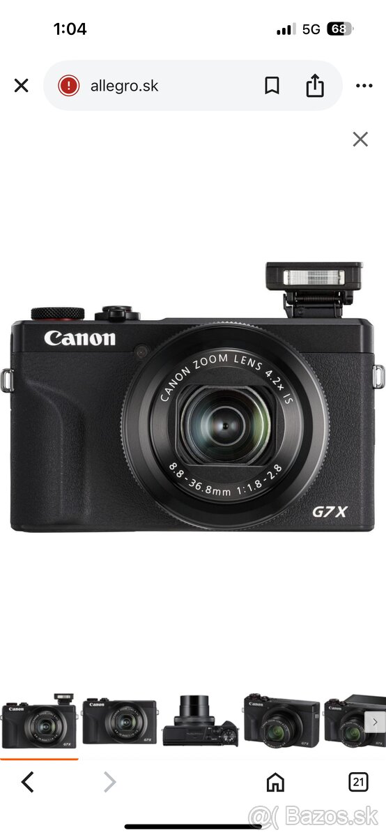 KÚPIM canon g7x mark III