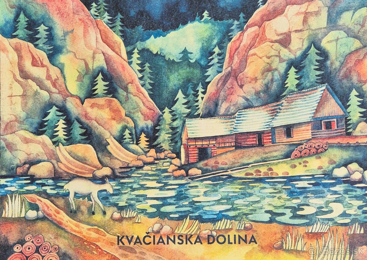 Pouster (plagát) Kvačianska dolina