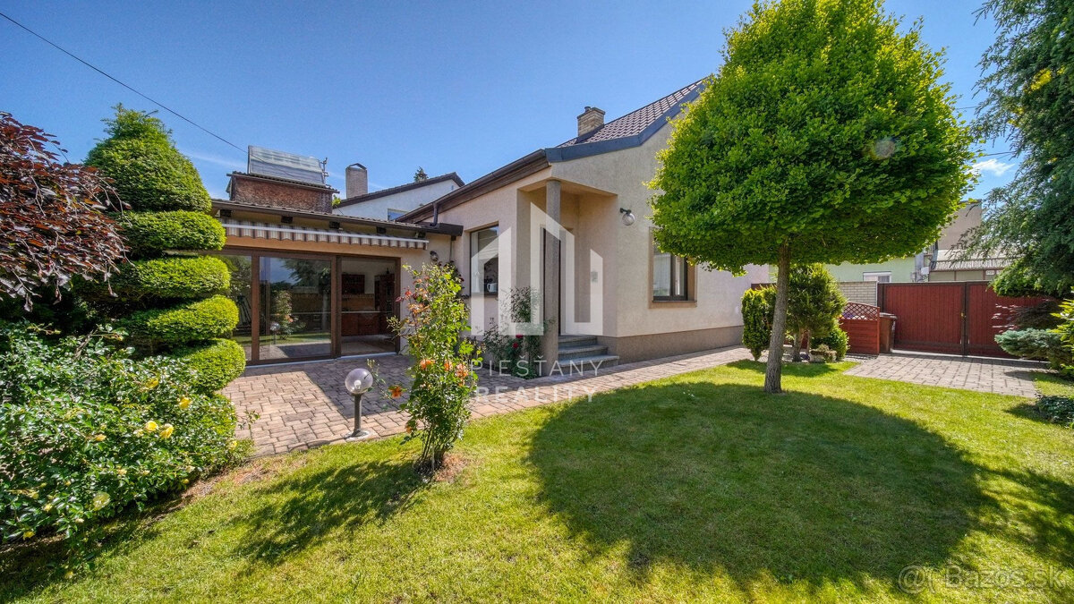 NOVÁ CENA 3-izbový dom – komfort, pokoj a nádherná záhrada
