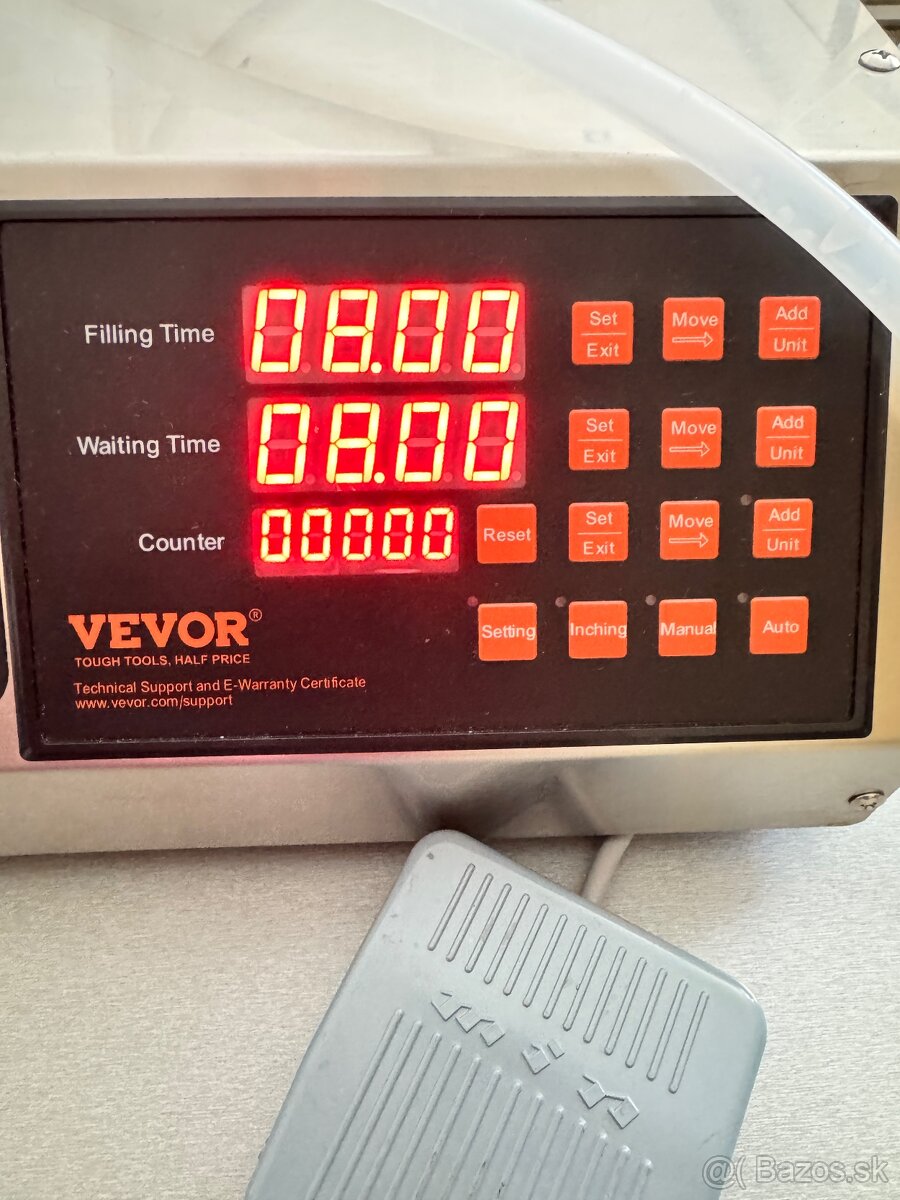 VEVOR Automaticky Stroj na plnenie kvapalin 5-3500 ml