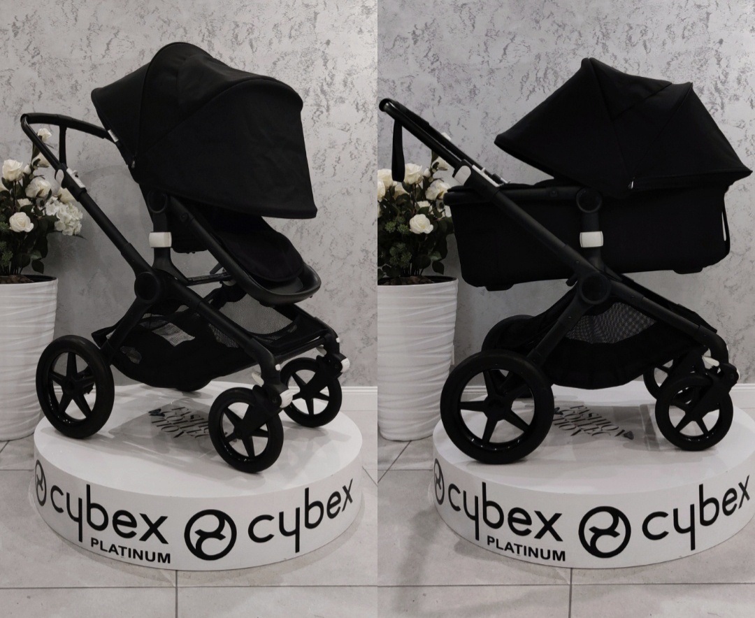 TOP TERÉNNA TROJKOMBINÁCIA BUGABOO FOX2 ALL BLACK