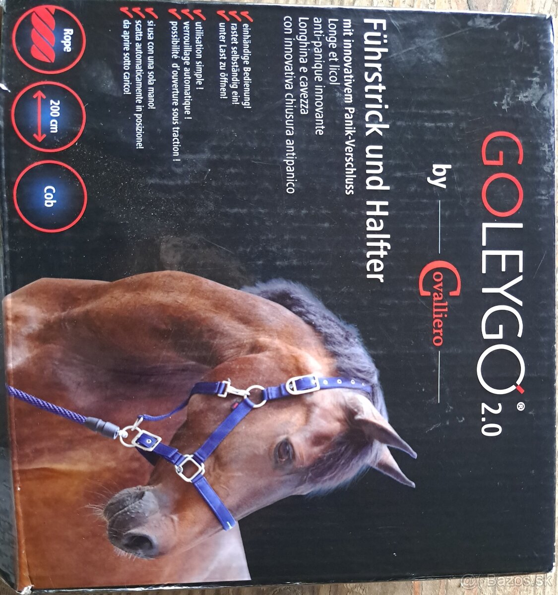 Ohlávka s vodítkom Cob