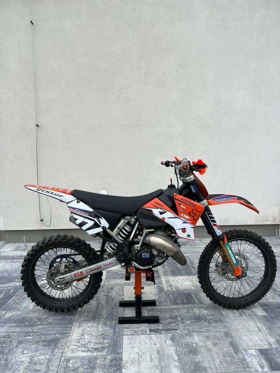 KTM SXS 125 – vyššia závodná rada