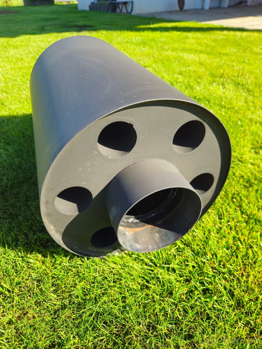 Teplovzdušný výmenník Okrúhly veľký 130/1,5mm