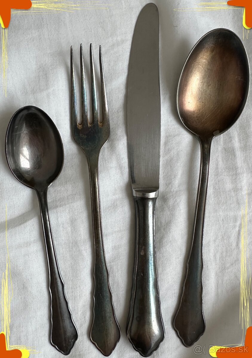 SANDRIK a.s. príbor Art deco za 15EUR r.1920-1929