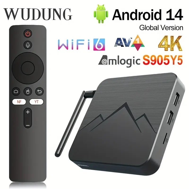 Android TV BOX - WD05 - 4GB/32GB - nový