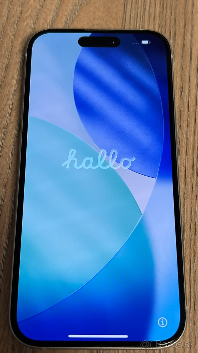 Predám Apple iPhone 15 128GB Blue