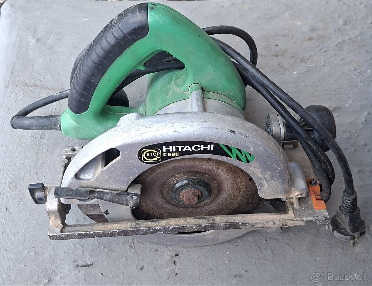 Hitachi C6BU ručná kotúčová píla